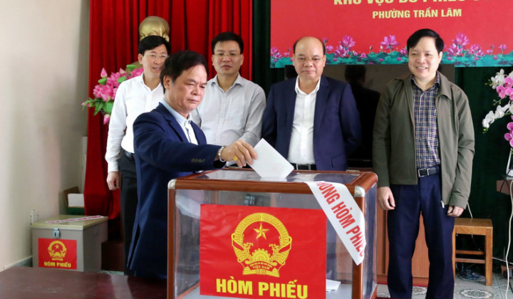 Bầu cử Quốc hội và HĐND: Hưng Yên vận hành thử nghiệm quy trình bỏ phiếu bầu cử