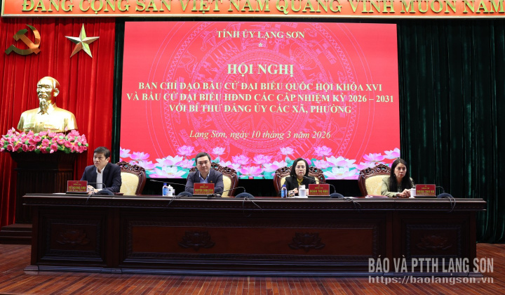 Lạng Sơn: Chủ động các phương án, bảo đảm tuyệt đối an toàn trong thời gian bầu cử Quốc hội và HĐND