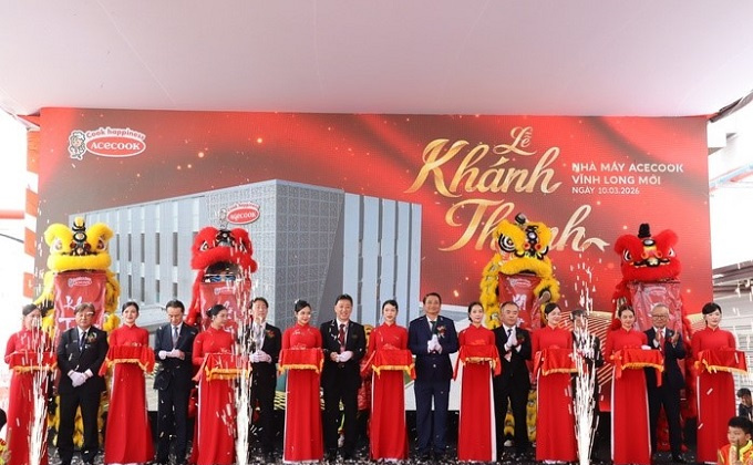 Acecook Việt Nam khánh thành nhà máy 200 triệu USD tại Vĩnh Long