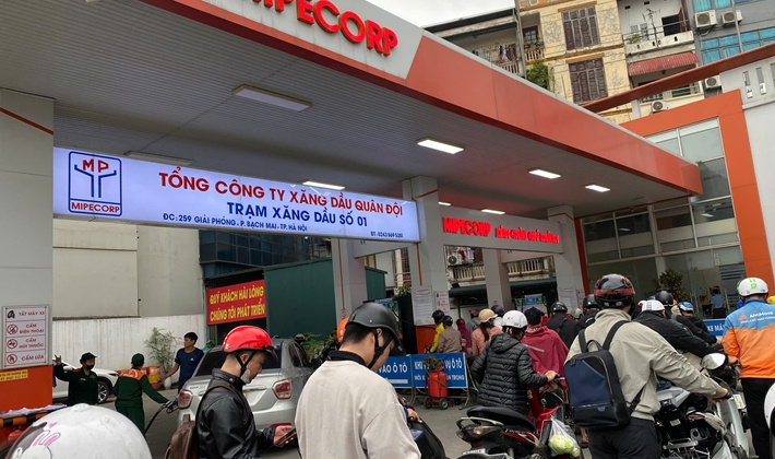 Nguồn cung xăng dầu cho TP Hà Nội vẫn được bảo đảm
