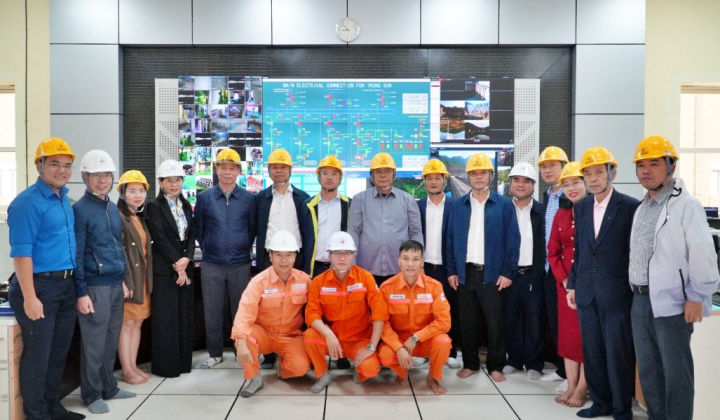 Thủy điện Trung Sơn: Những tháng đầu năm 2026 sản xuất điện năng đạt 134,3% kế hoạch