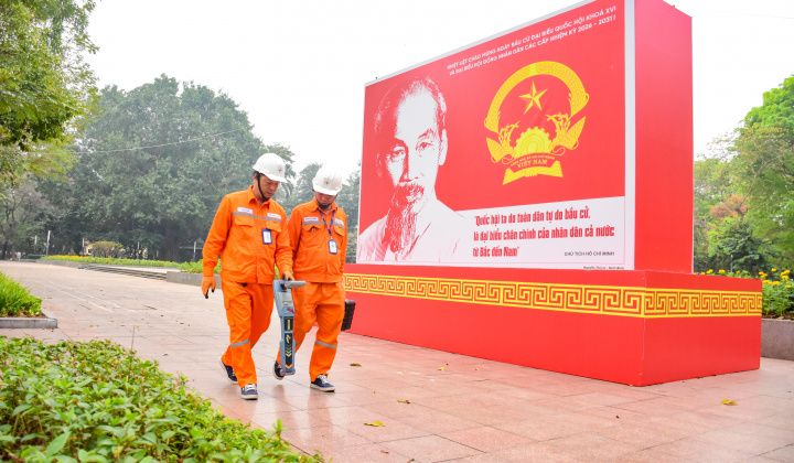 EVNHANOI sẵn sàng cấp điện ổn định phục vụ bầu cử