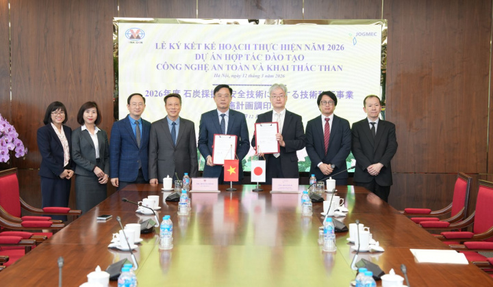 Vinacomin và JOGMEC: Tiếp tục hợp tác đào tạo công nghệ an toàn và khai thác than