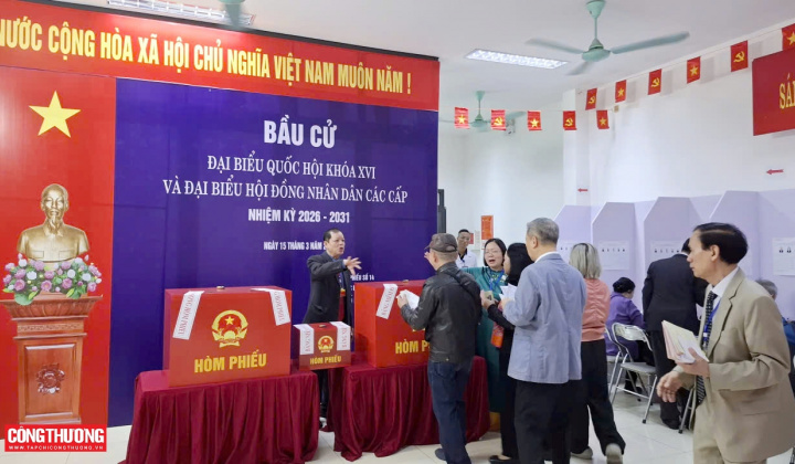 Gần 79 triệu cử tri cả nước đi bầu cử đại biểu Quốc hội khóa XVI và đại biểu HĐND các cấp