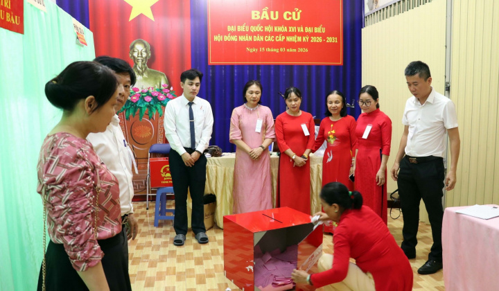 Bầu cử đại biểu Quốc hội khóa XVI và HĐND các cấp: Các địa phương thực hiện kiểm phiếu theo quy định