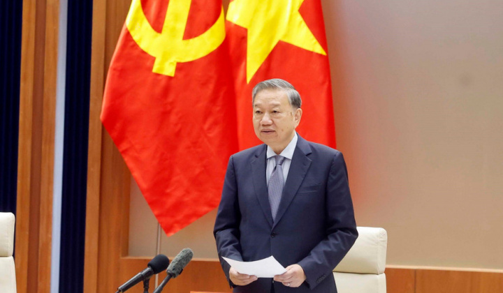 Tổng Bí thư Tô Lâm: Xây dựng thành phố Hải Phòng trở thành trung tâm công nghiệp và cảng biển hiện đại