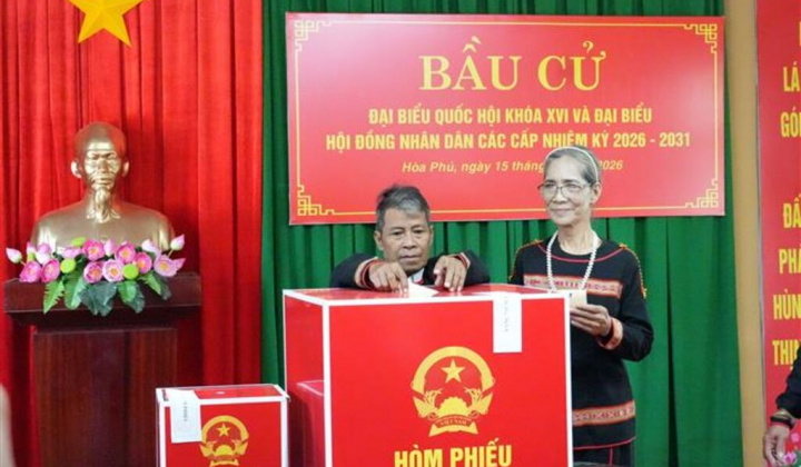 Đắk Lắk công bố kết quả bầu cử và danh sách trúng cử đại biểu HĐND tỉnh khóa XI