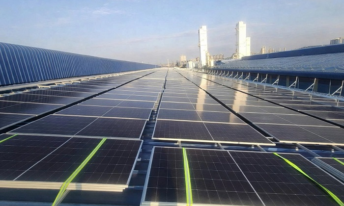 Thép Hòa Phát Dung Quất triển khai lắp đặt điện mặt trời áp mái phân kỳ 2