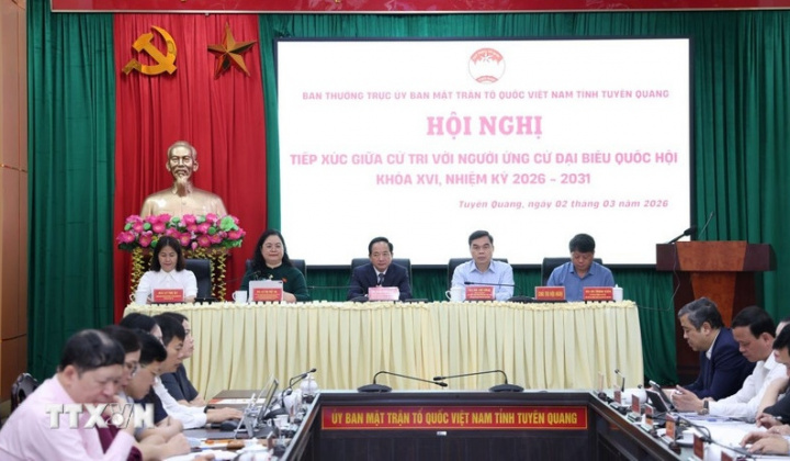 Tuyên Quang: Ứng cử viên đại biểu Quốc hội khóa XVI cam kết đại diện tiếng nói cử tri