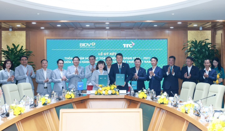 Tập đoàn TTC và BIDV tăng cường hợp tác, thúc đẩy phát triển bền vững