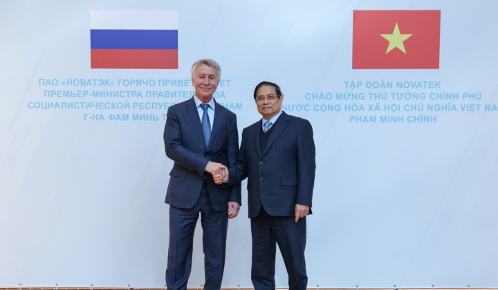 Việt Nam - Liên bang Nga thúc đẩy hợp tác các dự án LNG trọng điểm
