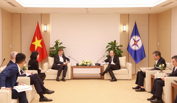 EVN - Ngân hàng Tái thiết Đức thúc đẩy hợp tác vốn cho dự án năng lượng