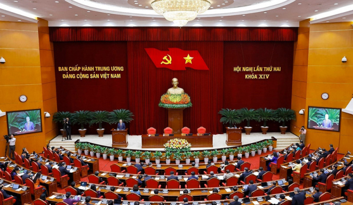 Toàn văn Thông báo Hội nghị lần thứ hai Ban Chấp hành Trung ương Đảng khóa XIV