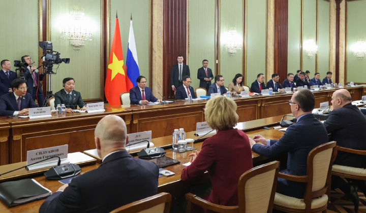 Các hoạt động của Thứ trưởng Nguyễn Hoàng Long trong khuôn khổ chuyến thăm chính thức Liên bang Nga của Thủ tướng Chính phủ