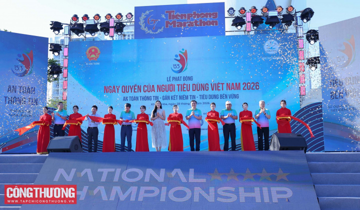 [CHÙM ẢNH] Lễ phát động quốc gia hưởng ứng Ngày Quyền của Người tiêu dùng Việt Nam năm 2026