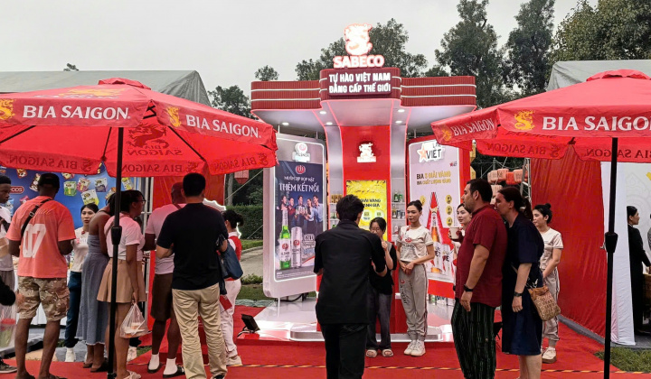 Thai Festival 2026: Sabeco mang “chất Việt” chinh phục khách quốc tế