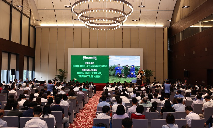 Vinamilk khẳng định vai trò tiên phong chuyển đổi xanh trong nông nghiệp tại Hội nghị Khoa học quốc gia