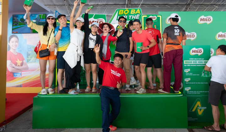 Nestlé MILO lan tỏa tinh thần thể thao cùng Tiền Phong Marathon