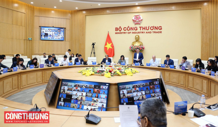 Bộ Công Thương tổ chức Hội nghị giao ban Xúc tiến thương mại với hệ thống Thương vụ Việt Nam ở nước ngoài quý I/2026