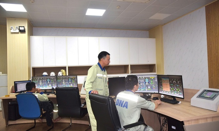 Người giữ lửa Phân xưởng Nhiệt điện tại Công ty Nhôm Đắk Nông