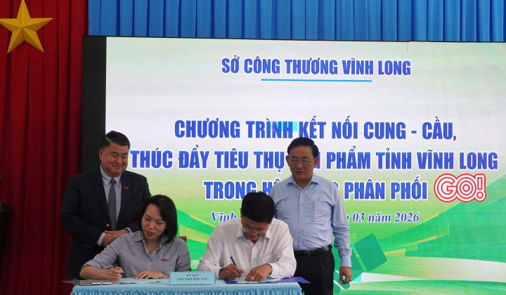 30 doanh nghiệp, hợp tác xã tại Vĩnh Long tham gia kết nối sản phẩm vào hệ thống siêu thị GO!
