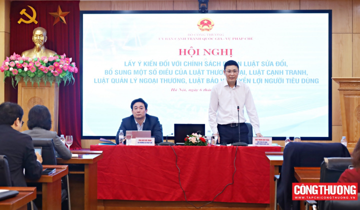 Bộ Công Thương lấy ý kiến về Dự án Luật sửa đổi 4 luật chuyên ngành về thương mại, cạnh tranh: Tháo gỡ “điểm nghẽn”, khơi thông nguồn lực