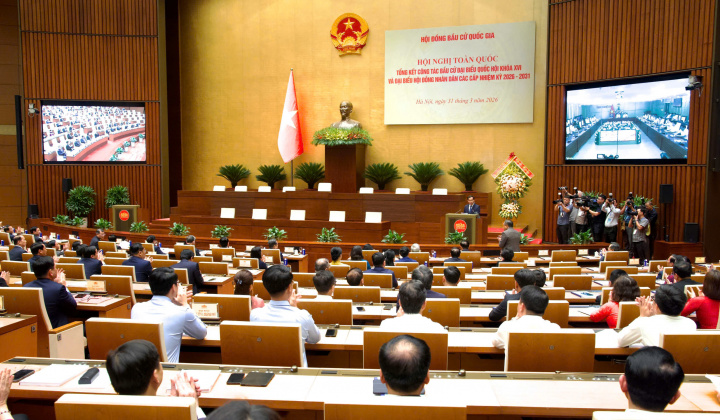 Cuộc bầu cử quy mô lớn nhất từ trước đến nay, tạo nền tảng quan trọng để đất nước bước vào giai đoạn phát triển mới