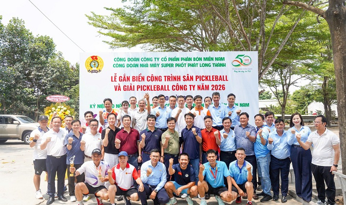 Sôi nổi các hoạt động chào mừng 50 năm thành lập Công ty CP Phân bón Miền Nam