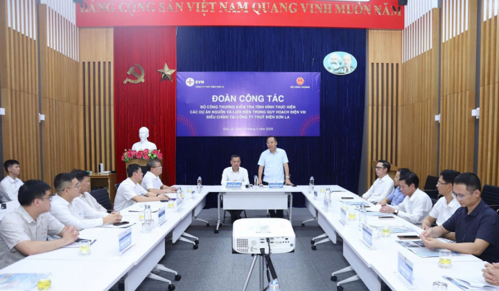 Bộ Công Thương kiểm tra tiến độ dự án điện theo Quy hoạch Điện VIII điều chỉnh tại tỉnh Sơn La