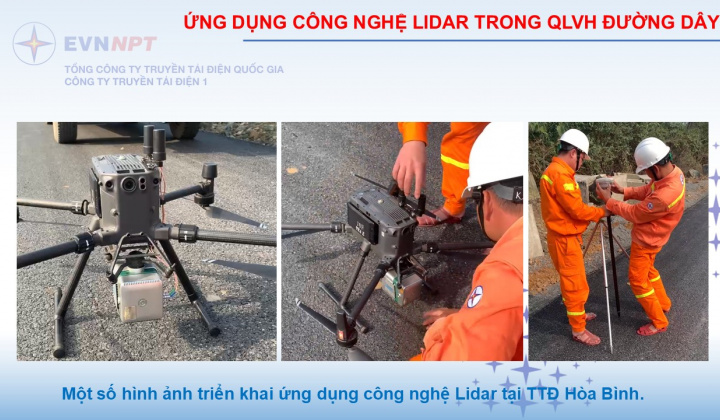 PTC1 hiện đại hóa vận hành lưới điện bằng công nghệ UAV