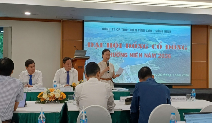 Thủy điện Vĩnh Sơn - Sông Hinh (VSH): Ưu tiên triển khai dự án điện mặt trời nổi 200 MW