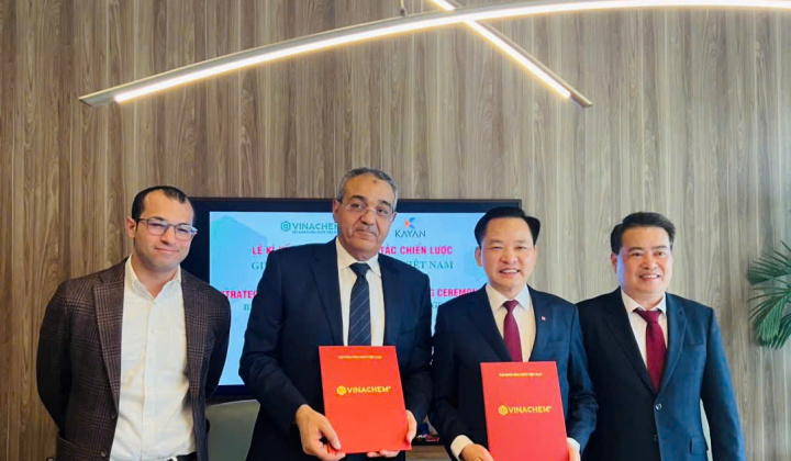 Tập đoàn Hóa chất Việt Nam - Kayan for International Trade: Hợp tác bảo đảm an ninh nguyên liệu phân bón