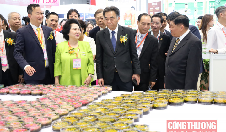 Triển lãm Quốc tế ngành Lương thực Thực phẩm TP. Hồ Chí Minh thu hút hơn 2.000 cuộc hẹn giao thương