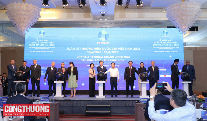 Khai mạc Tuần lễ Thương hiệu Quốc gia Việt Nam năm 2026