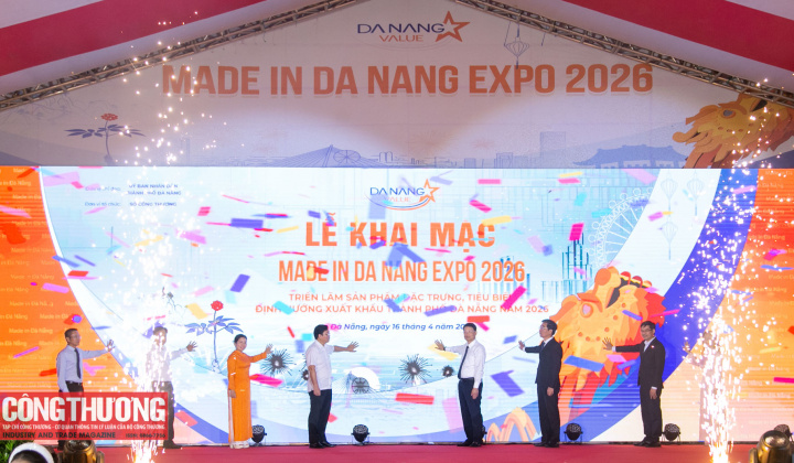 Hơn 500 sản phẩm tiêu biểu hội tụ tại Triển lãm "Made in Da Nang Expo 2026"