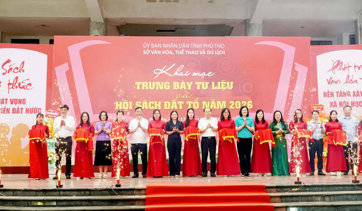 Hội sách Đất Tổ 2026: Lan tỏa văn hóa đọc, kết nối tri thức trong kỷ nguyên số