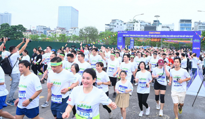Cảm xúc Top 3 Giải chạy trực tuyến: Lan tỏa thông điệp “Sáng tạo xanh - Tương lai xanh” từ những bước chạy