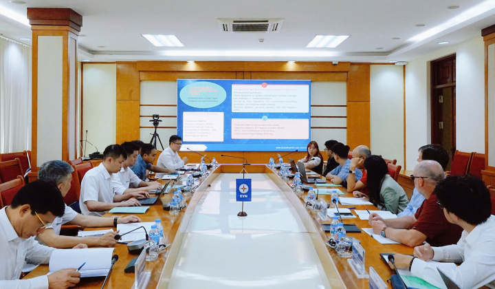 Trao đổi công tác dự báo phụ tải và nguồn điện phân tán trong điều hành hệ thống điện giữa NSMO, NSO và Công ty Điện lực Quảng Ninh