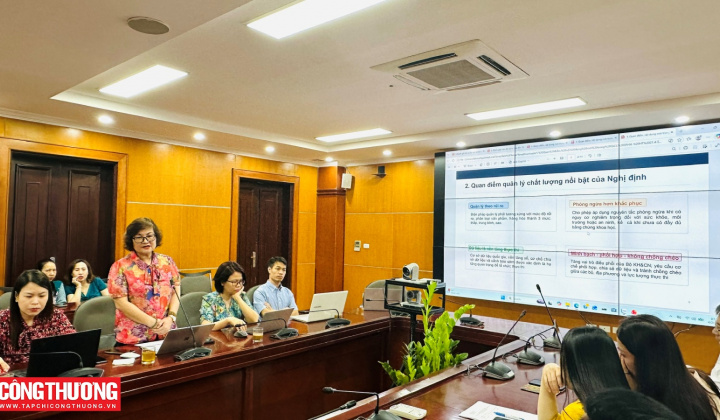 Bộ Công Thương tổ chức tập huấn về quản lý chất lượng sản phẩm hàng hóa