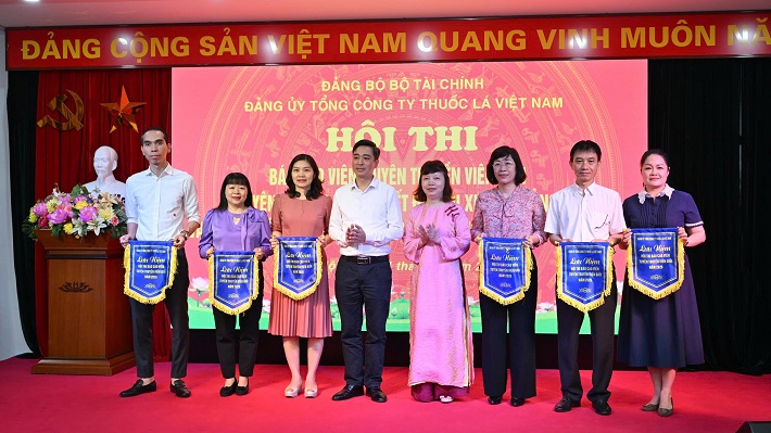 Lan tỏa tinh thần Nghị quyết Đại hội XIV qua hội thi báo cáo viên Vinataba