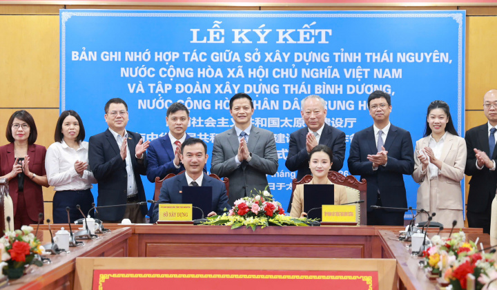 Thái Nguyên ký Bản ghi nhớ hợp tác với Tập đoàn Xây dựng Thái Bình Dương (Trung Quốc)