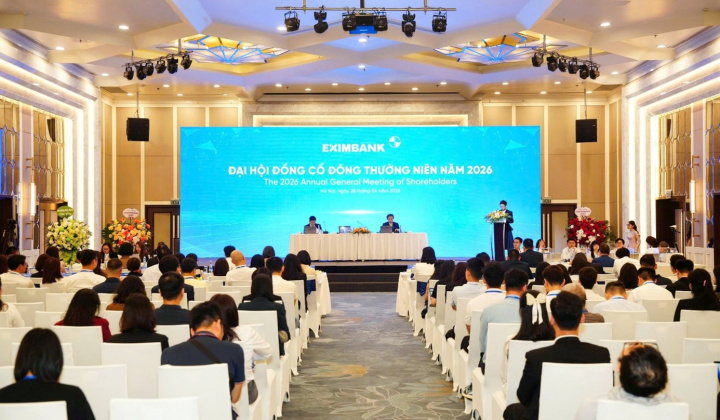 Ngân hàng Eximbank tổ chức thành công Đại hội đồng cổ đông thường niên 2026