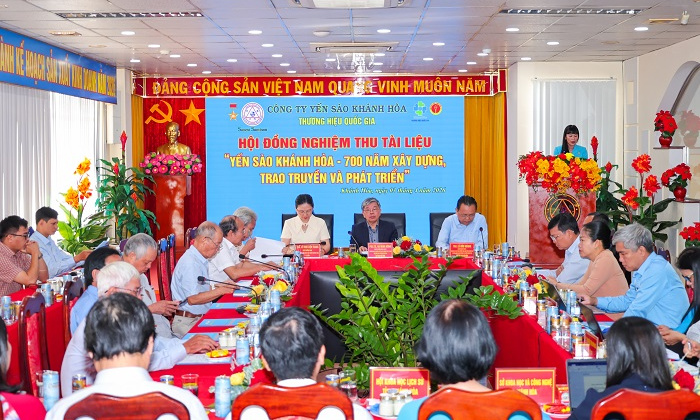 Nghiệm thu tài liệu hiếm về nghề yến sào Khánh Hòa 700 năm xây dựng và phát triển