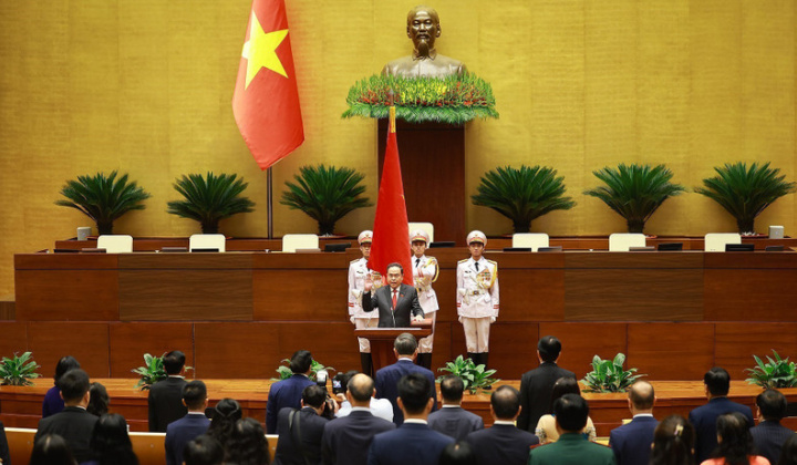 Đồng chí Trần Thanh Mẫn được bầu làm Chủ tịch Quốc hội khóa XVI