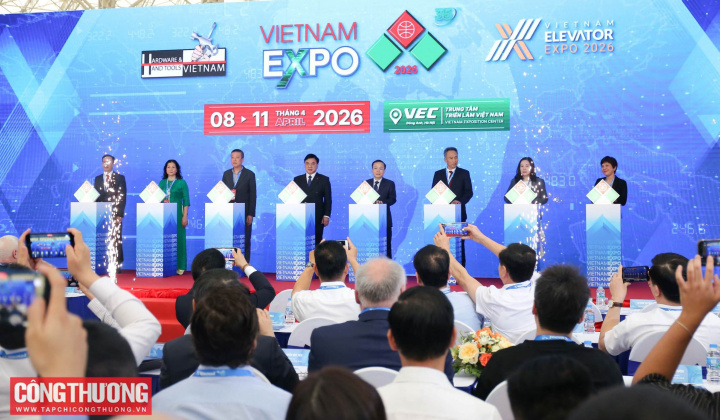 Hơn 500 gian hàng tham gia Hội chợ Thương mại Quốc tế Việt Nam lần thứ 35 - Vietnam Expo 2026