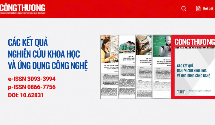 Tạp chí Công Thương được công nhận là Tạp chí đạt tiêu chuẩn khoa học Việt Nam năm 2026