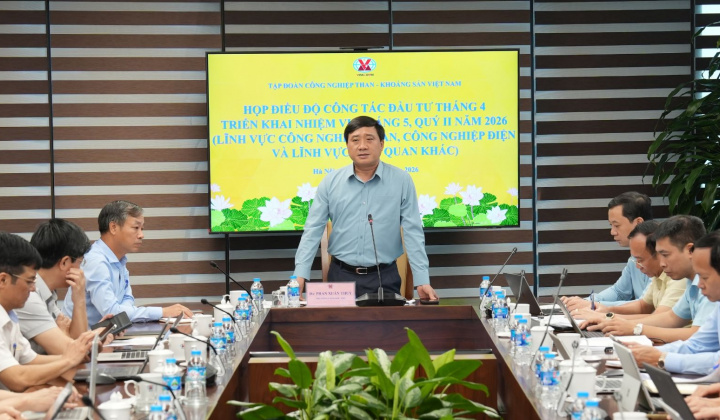 Giá trị đầu tư 4 tháng đầu năm 2026 của TKV đạt vượt so với cùng kỳ