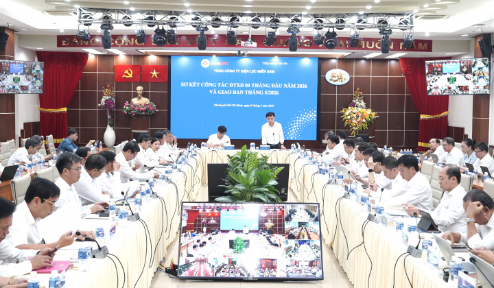 EVNSPC đã đảm bảo cung ứng điện an toàn, ổn định tại các tỉnh phía Nam trong 4 tháng đầu năm