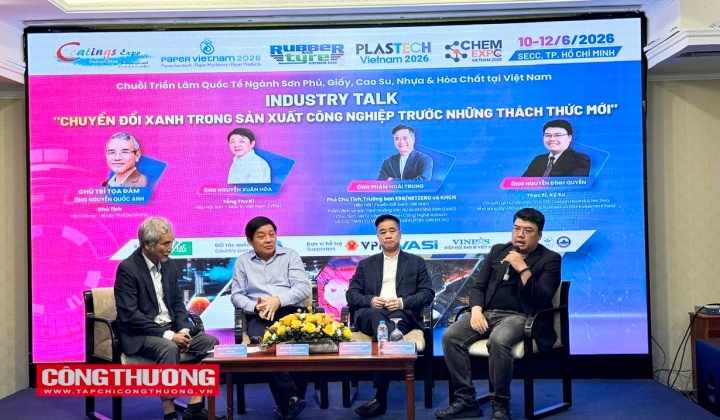 Chuyển đổi xanh trong sản xuất công nghiệp trước những thách thức mới