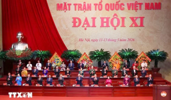 Khai mạc trọng thể Đại hội đại biểu Mặt trận Tổ quốc Việt Nam lần thứ XI